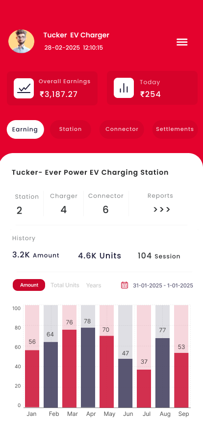 Mobile App Screen Mockup